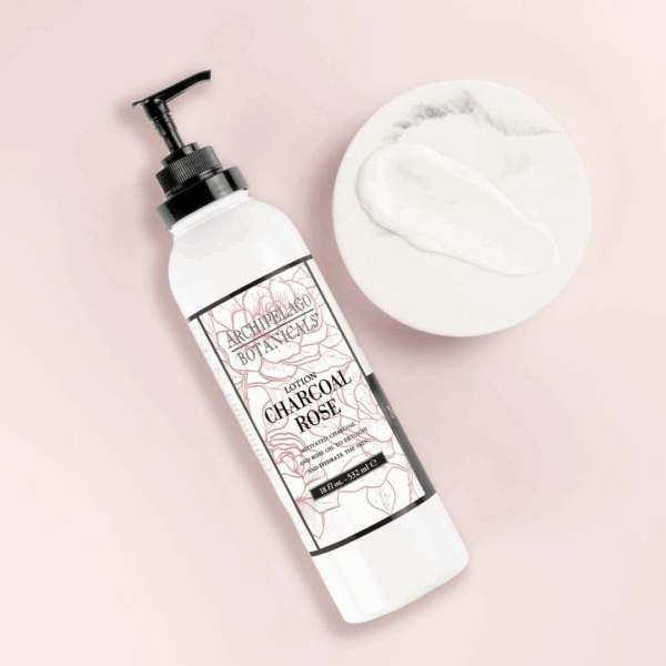 Charcoal Rose Body Lotion 18oz