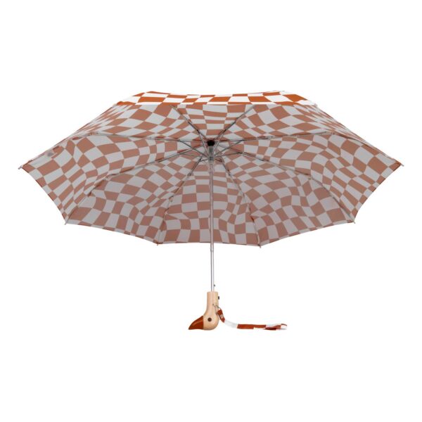 Original Duckhead US - Peanut Butter Checkers Eco-Friendly Umbrella - Image 4