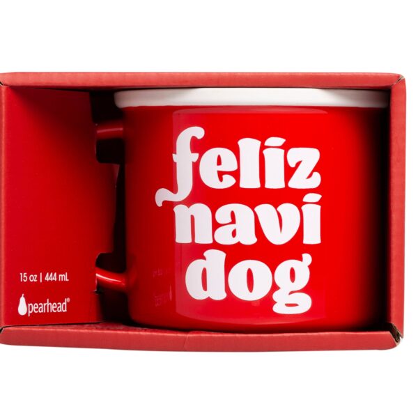 Holiday Feliz Navidog Mug, Christmas Kitchen Decorations - Image 8