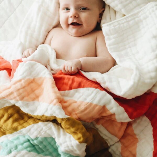 Clementine Kids - Rainbow Quilt - Image 4