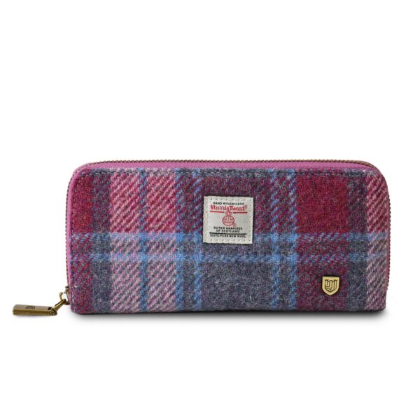 The Long Zip Purse: Islander Tartan - Image 15