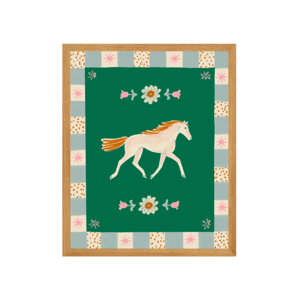 Samantha Johnson Illustration - Horse Art Print