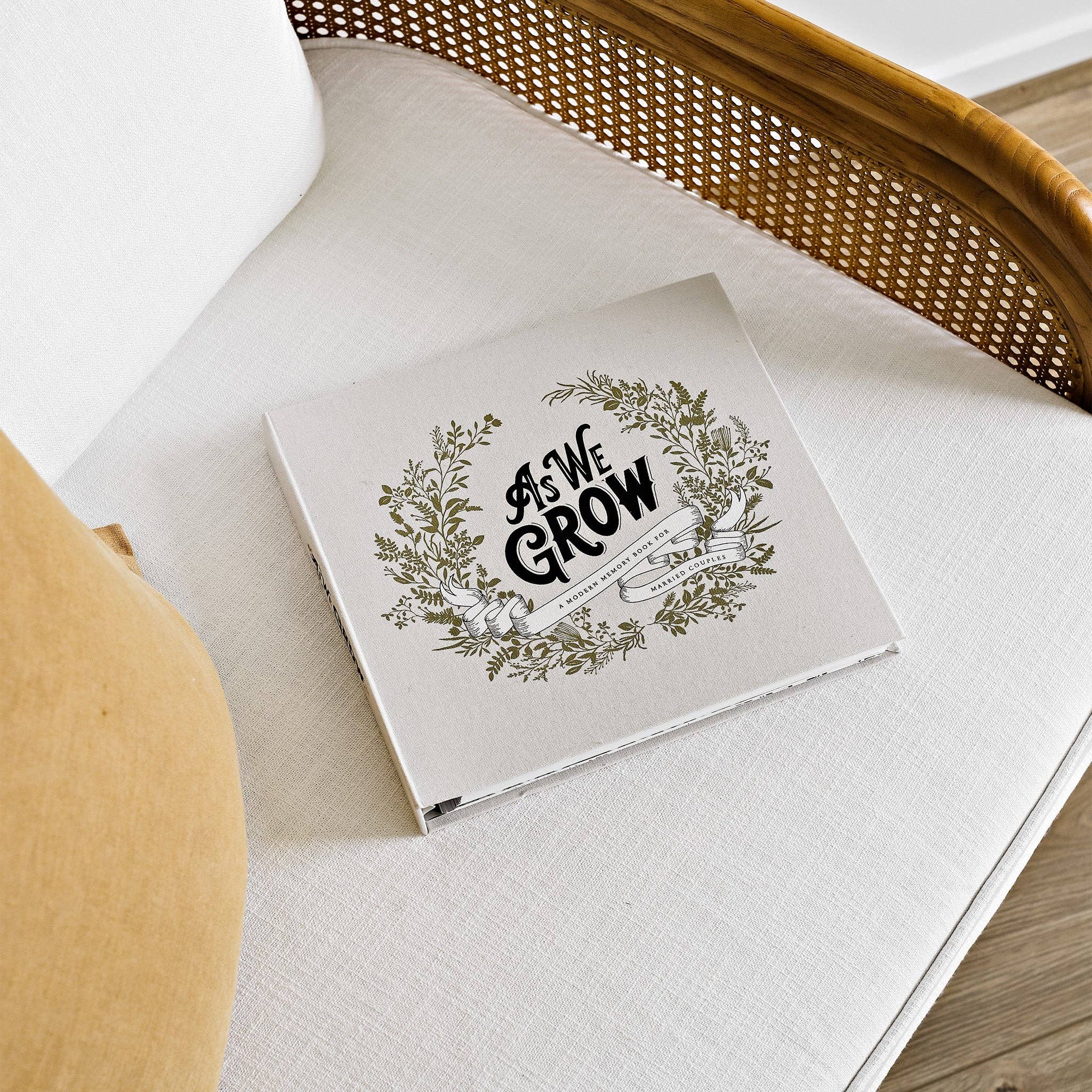 As We Grow: Memory Book for Couples (Wedding) - Image 2