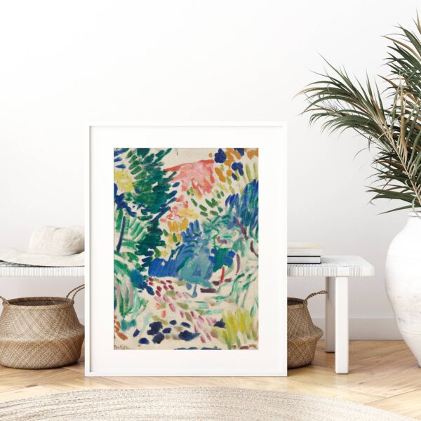Sugar & Canvas - Matisse Landscape at Collioure Painting Wall Art Print M137 - Image 6