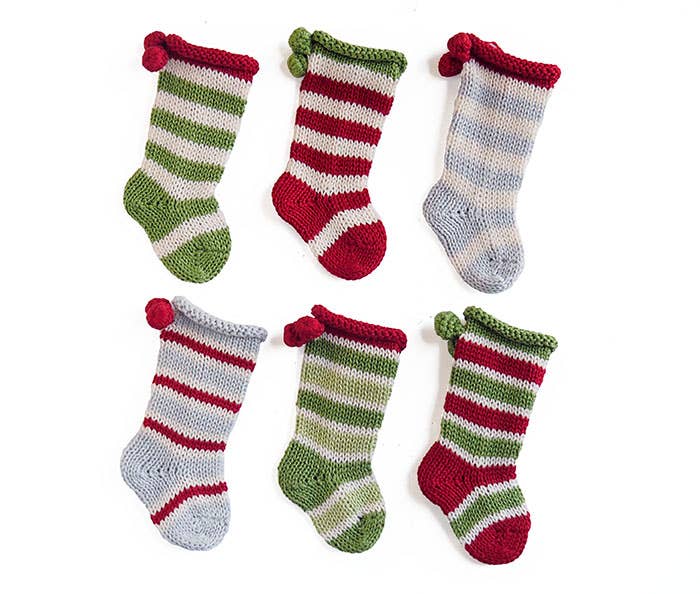 Melange Collection - Tiny Stocking Ornaments