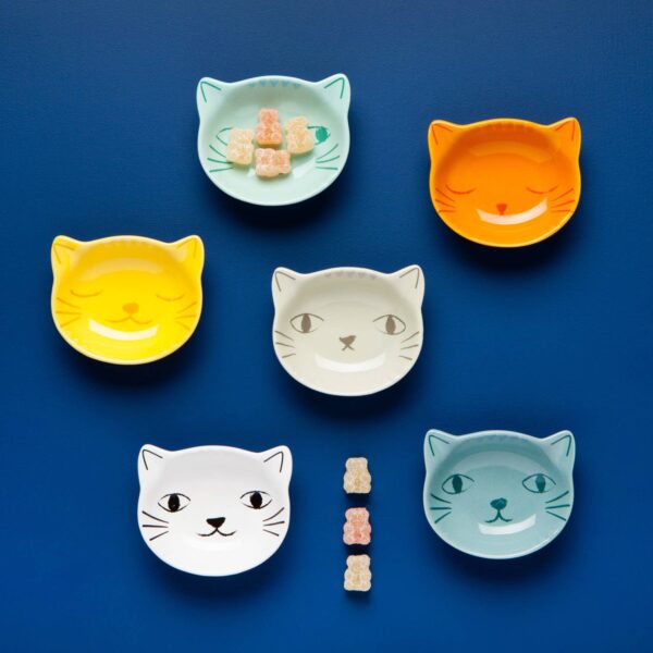 Purrfect Shaped Pinch Bowls Set of 6 - Image 2
