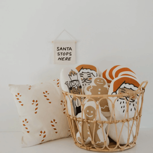 Imani + KIDS - Candy cane pillow cover - Image 3