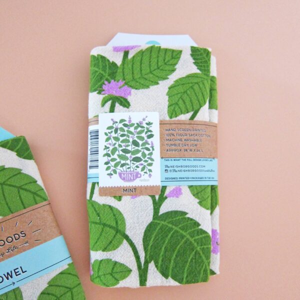 Mint Tea Towel - Image 3