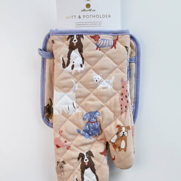 Idlewild Co. - Dogs Oven Mitt + Pot Holder Set - Image 4