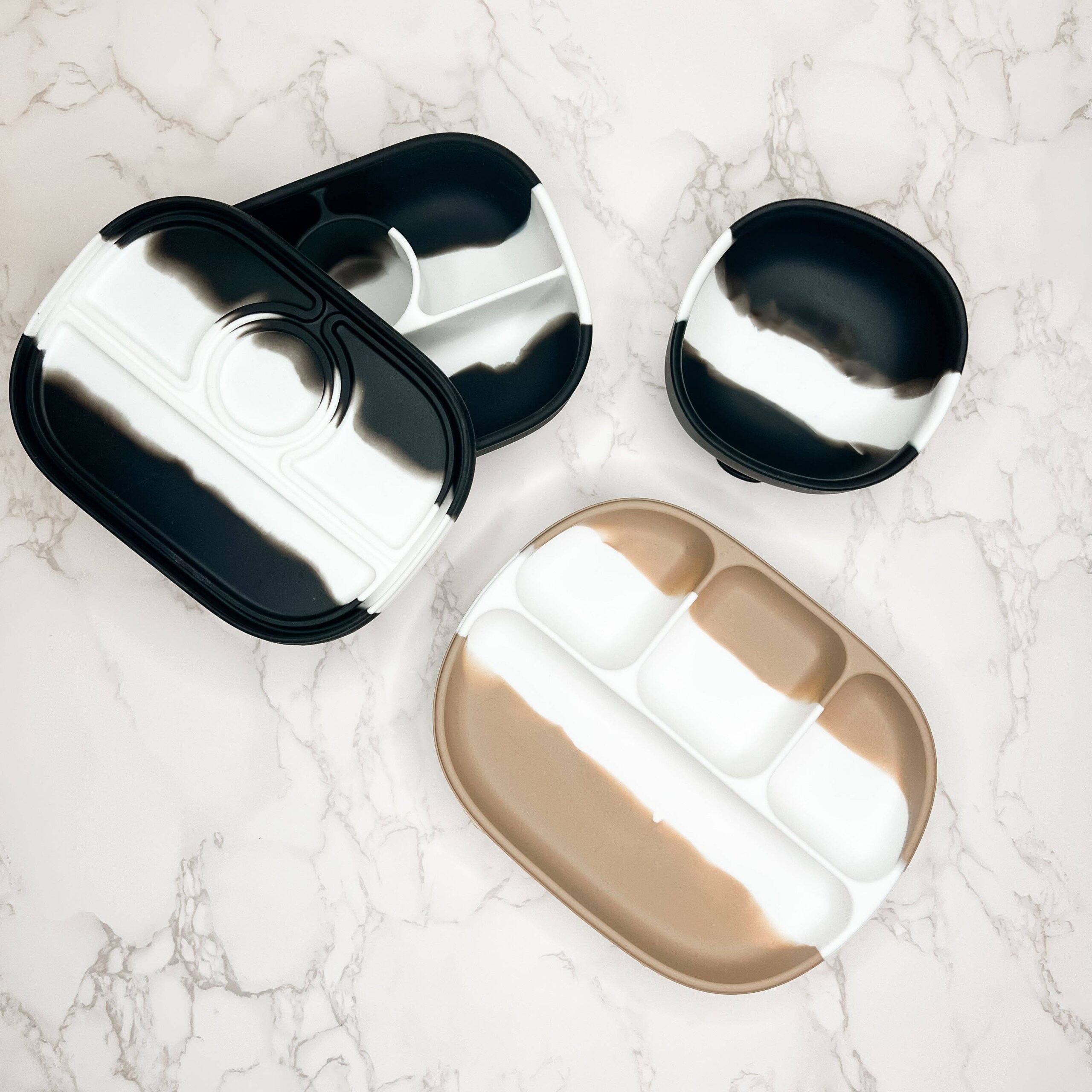 Dip Dye 4 Section Suction Plate: BLACKOUT - Image 4