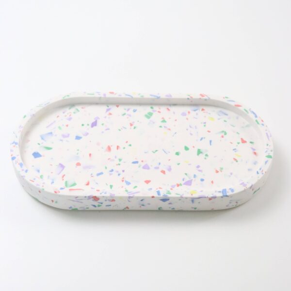 Oval Jewelry tray Terrazzo - Image 8