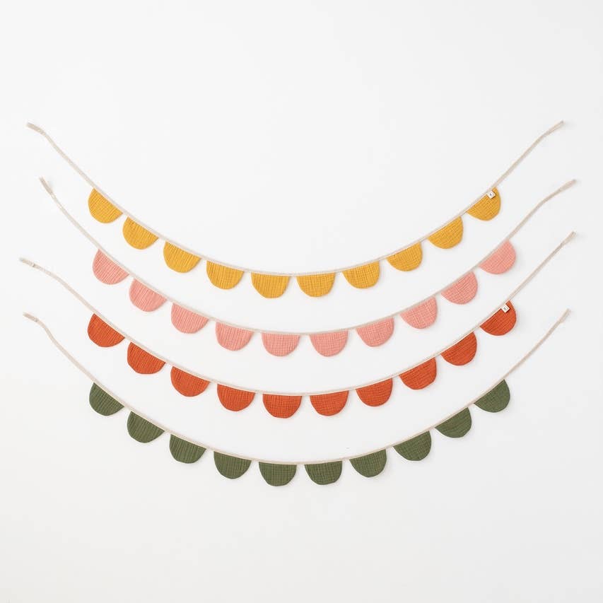 Monocrom - Pale pink cotton banner - Image 3