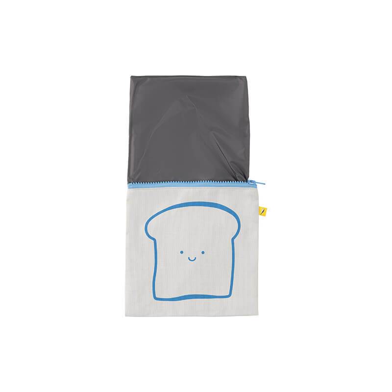 Fluf - Zip Snack Sack - Bread Blue (Sandwich Size) - Image 4