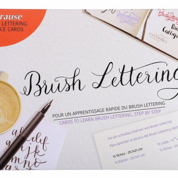 Exaclair - Brause Brush Lettering Calligraphy Practice Set - Image 2