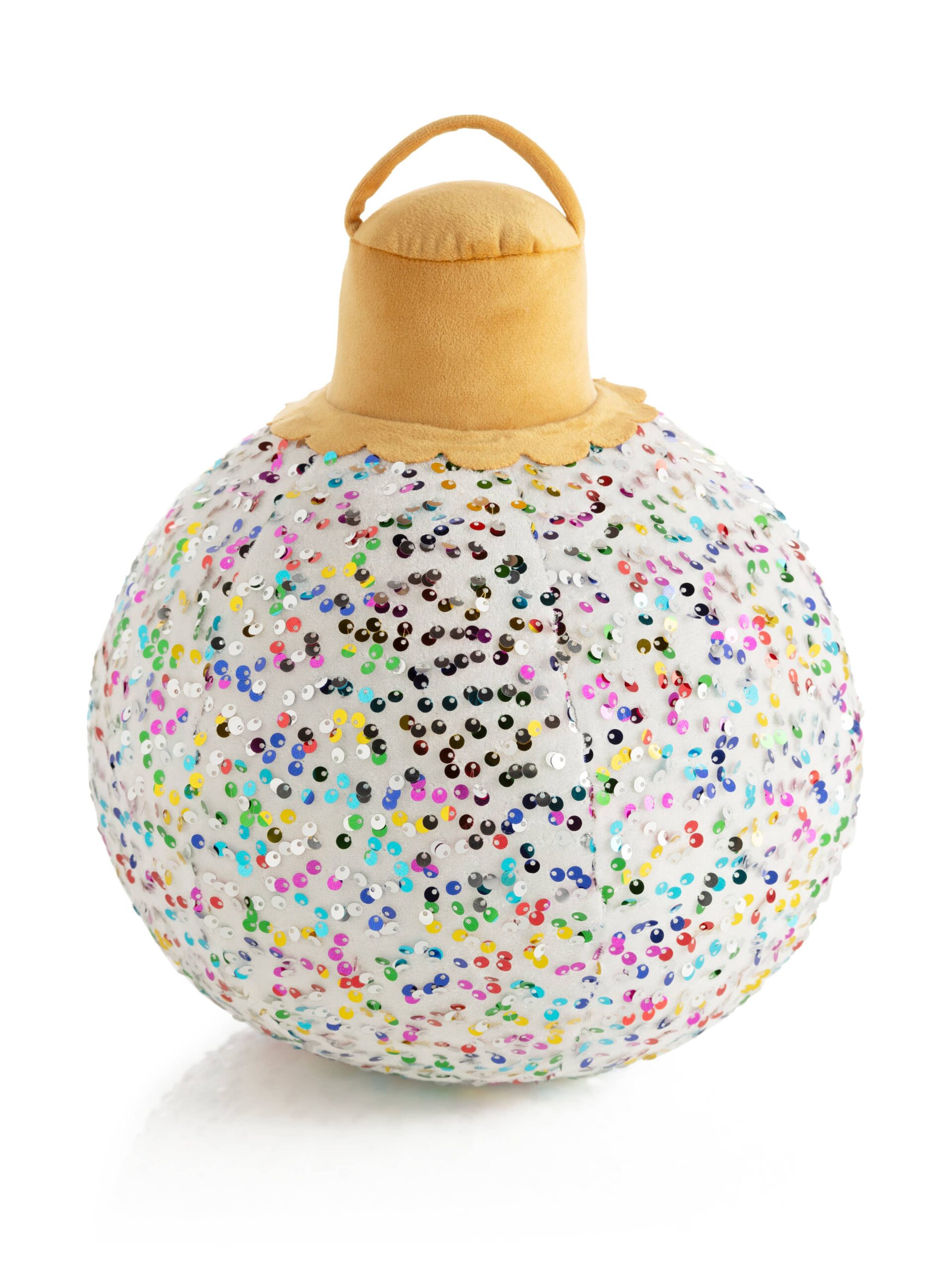 MERRY BAUBLE SEQUIN MEDIUM PILLOW