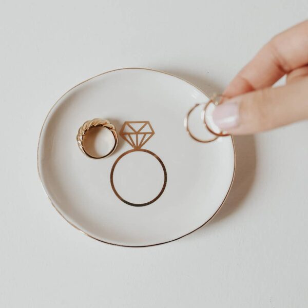 Engagement Ring Jewelry Dish - Image 2