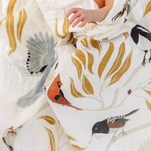 Clementine Kids - For the Birds Swaddle - Image 2