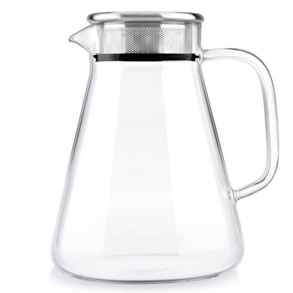 Teabloom Ceylon One-Touch Glass Tea Maker - 40 OZ - Image 2