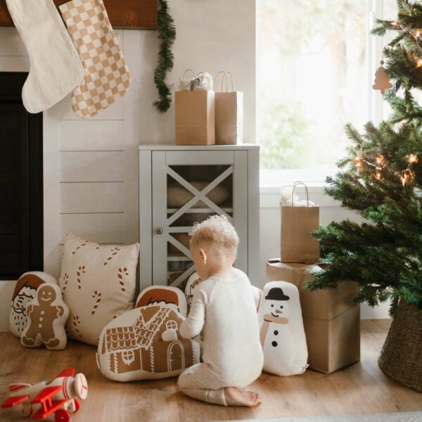 Imani + KIDS - Candy cane pillow cover - Image 2