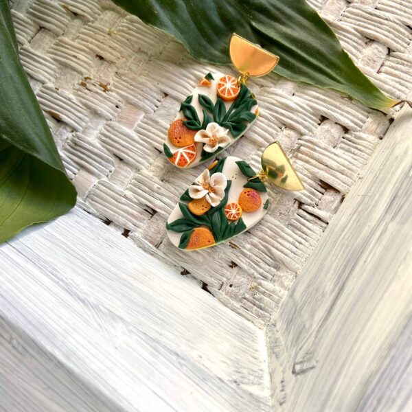 Orange Flower Blossoms - Image 2