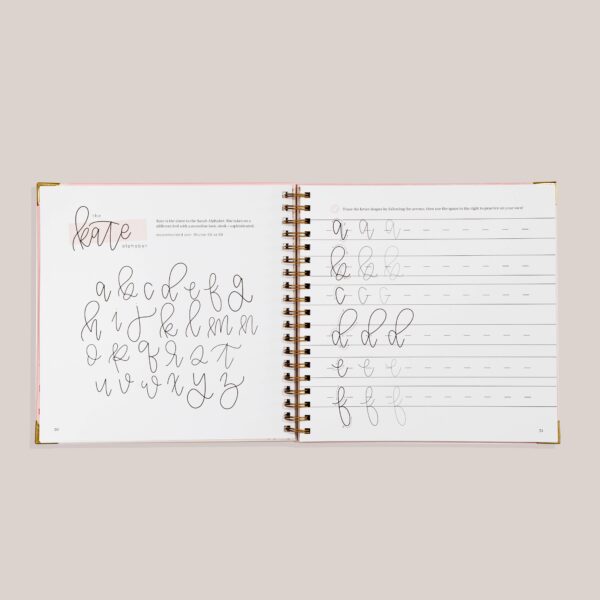 Modern Calligraphy: A Calligraphy Practice Workbook - Image 2