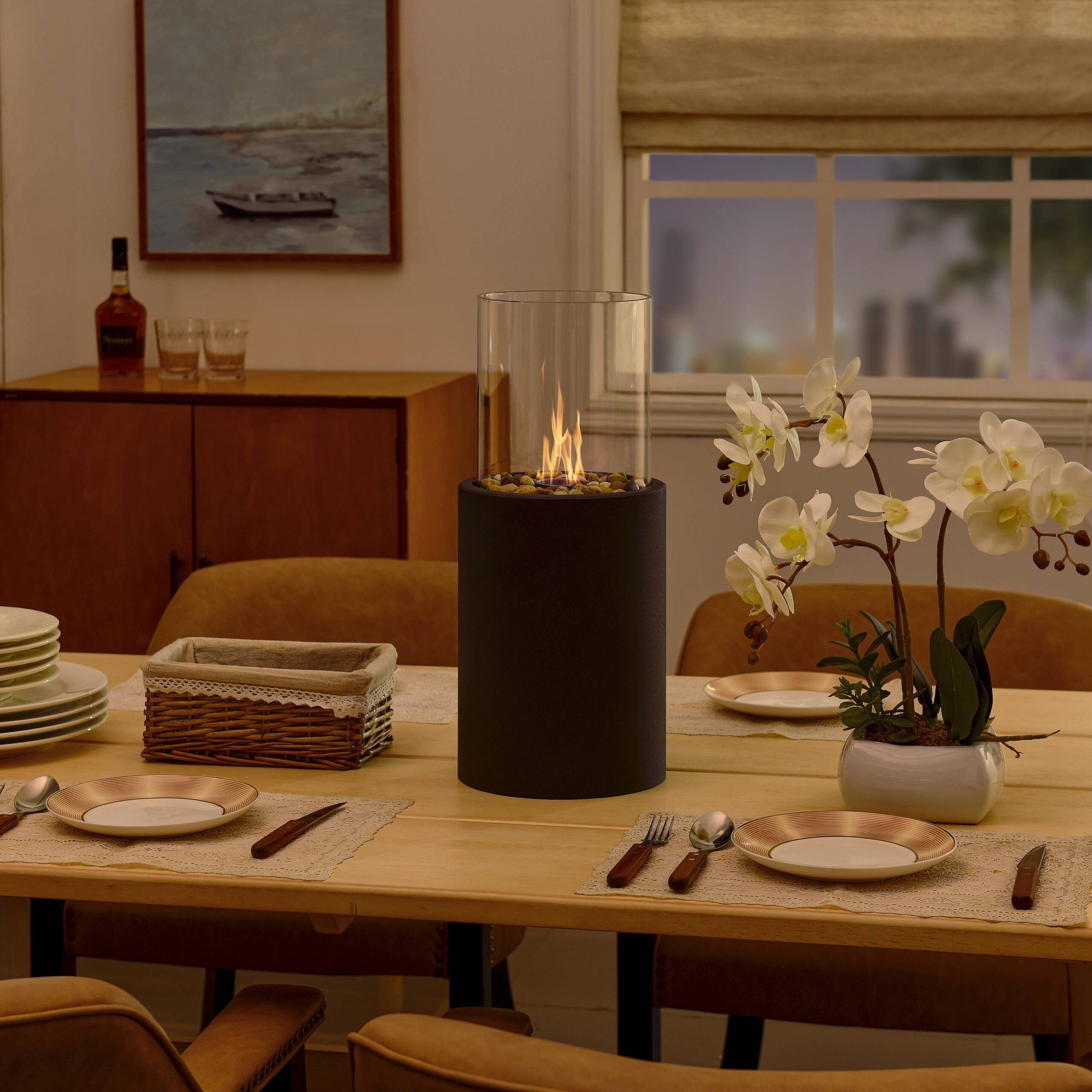 Indoor/Outdoor Portable Tabletop Fire Pit: Small - Image 18