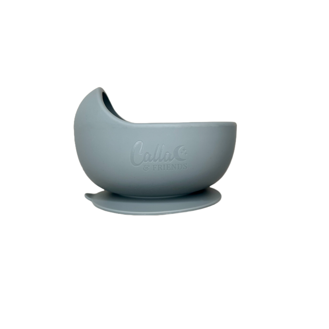 Easy Scoop Suction Bowl: White Marble - Image 2