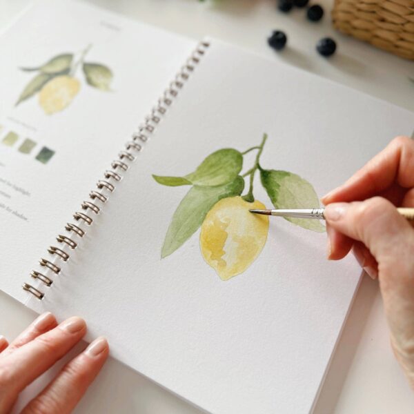 Fruit watercolor workbook - Image 7