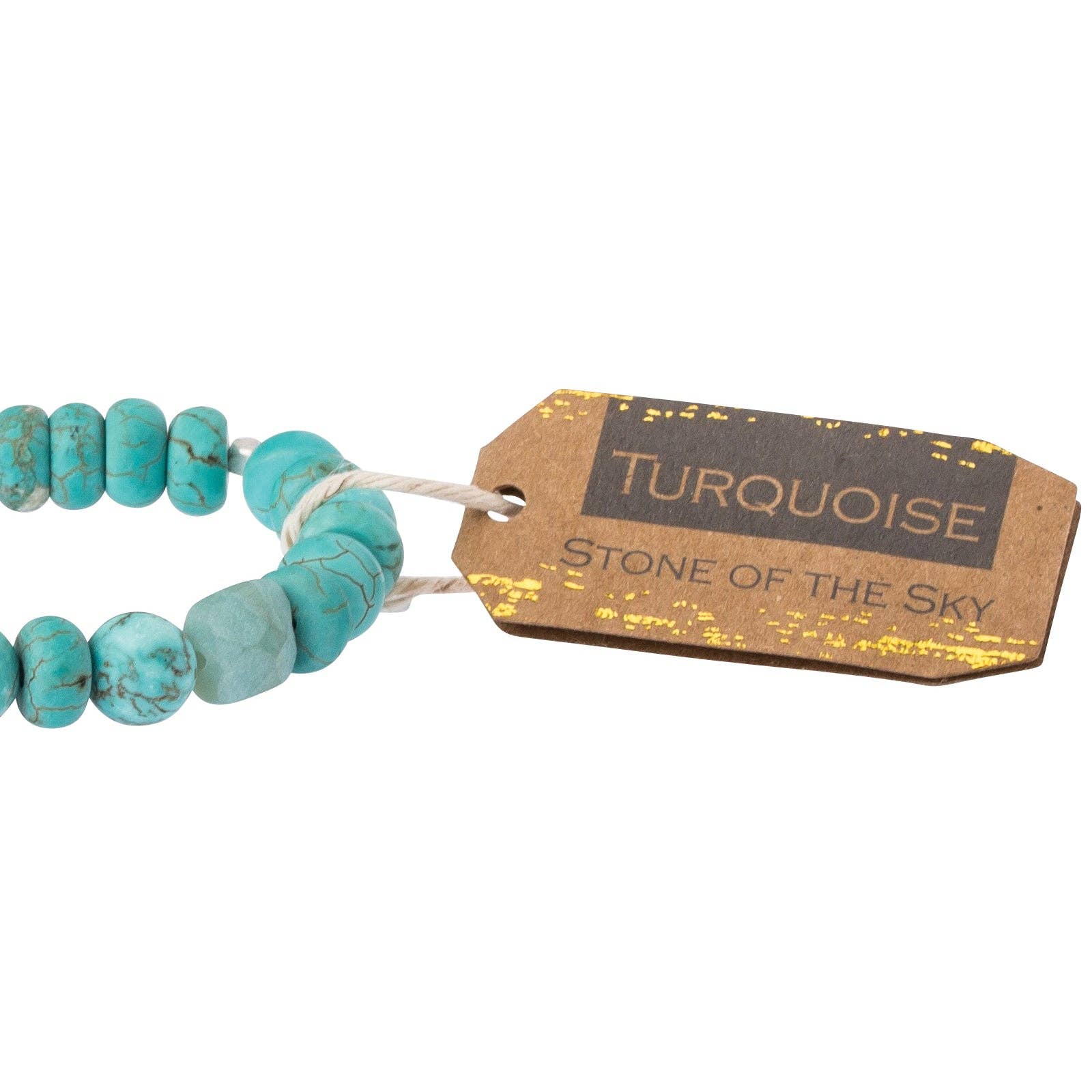 Turquoise Stone Bracelet - Stone of the Sky - Image 2